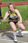 Womens under-17s shot putt, Northern Under-17s/U-15s and U13s Champs, Leigh Sports Village, Leigh. Photo: David T. Hewitson/Sports for All Pics